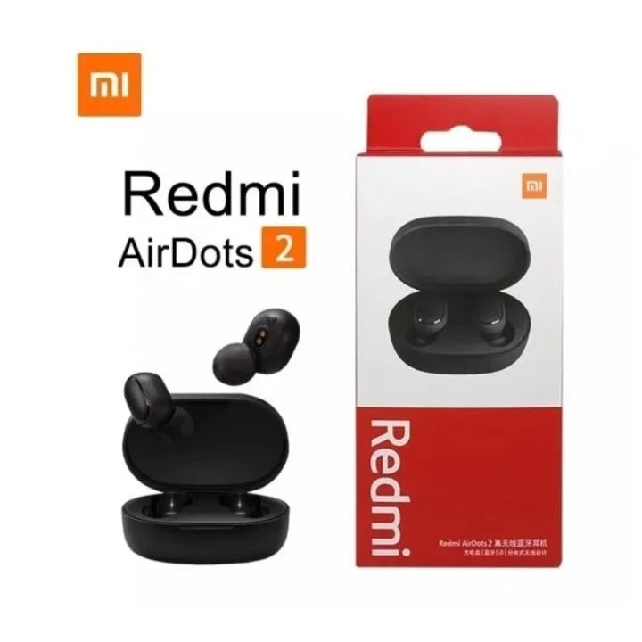 Xiaomi Redmi 2 Airdots Fone Stereo Bass Tws Bluetooth